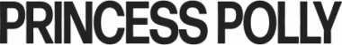 Princess Polly logo in stylised black font.