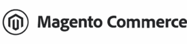 Magento Commerce logo with stylised "M" icon.