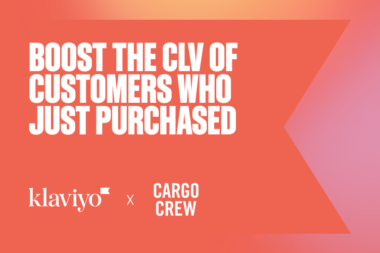 small article card header in poppy for cargo crew x klaviyo use case