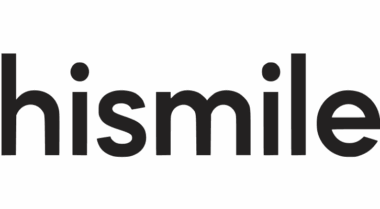 Hismile logo in charcoal-colored text.